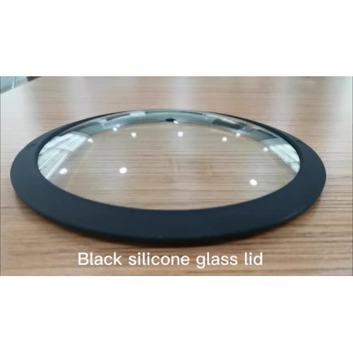 black silicone lid