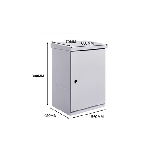 White Dustproof Outdoor Cabinet