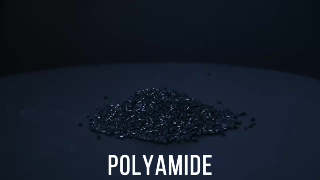 Berkualiti baik Polyamide Polyamide PA66 GF25 Pelet Hitam Untuk Profil Pecah Termal1