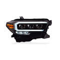 Modified LED Lens Headlight with Daytime Running Light for Toyota Tacoma 16-201