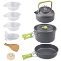 RTS Factory Price Low MOQ Custom Logo Durable Hard-Anodized Camping Cookware Set1