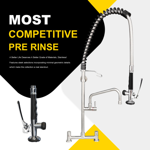 Advantages of Getting a Pre-flush Kitchen Faucet