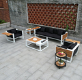 Wholesale Teak Wood Patio Furniture Set for Villa Hotels and Gardens1