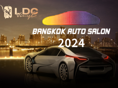 ব্যাংকক অটো সেলুন 2024 এ এলডিসি ভিনাইলের সাক্ষী