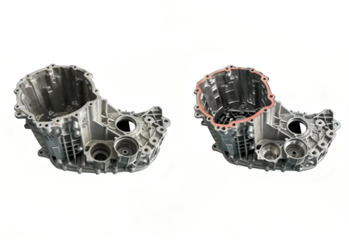 Корпус электропривода автомобиля на новой энергии. Сравнение полутвердых формованных деталей из магниевого сплава и литых под давлением деталей из алюминиевого сплава.