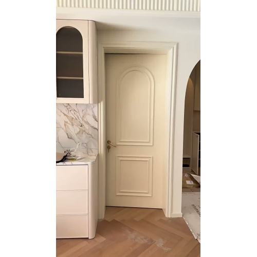 High-end White Minimalist Door