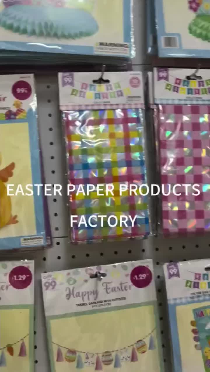 Easter Paper Procuts factory