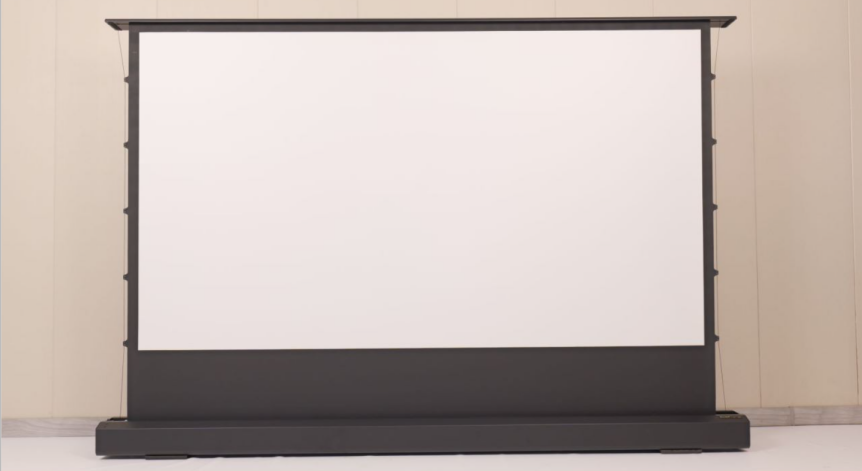 Hidden Elevating Projection Screen