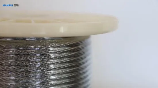 ASTM 304 SS 7x7 8mm Paslanmaz Çelik Tel Halat1