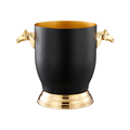 Retro Luxury Metal Champagne and Wine Buckets: Perfect Halloween Decor and Party Accessories1
