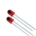 Highlight Factory Oval LED Red Diffused 546 LED Diode 5mm1
