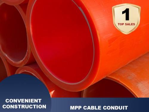 Компания Jiangsu Weiside Pipe Industry Co., Ltd. выпускает высокоэффективную защитную трубу для кабеля φ100×10 MPP для проектов подземной инфраструктуры