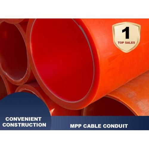 Jiangsu Weiside Pipe Industry Co., Ltd. lanza tubería de protección de cables MPP de φ100×10 de alto rendimiento para proyectos de infraestructura subterránea