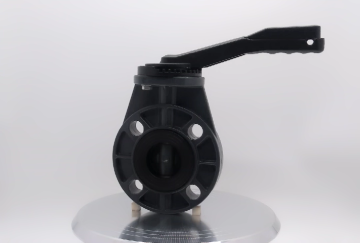 PVC butterfly valve with Aluminium Alloy Hand Lever