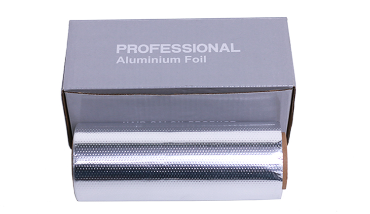 colorful embossed foil hairdressed aluminium foil roll for hairdresser