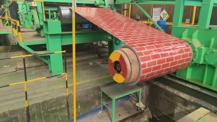 Bobina de acero galvanizado prepintado