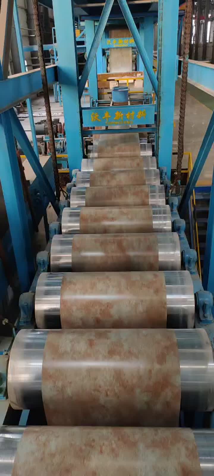 Corten finish steel coil