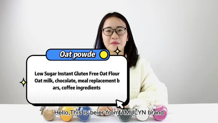 Plant-based Oat powder 