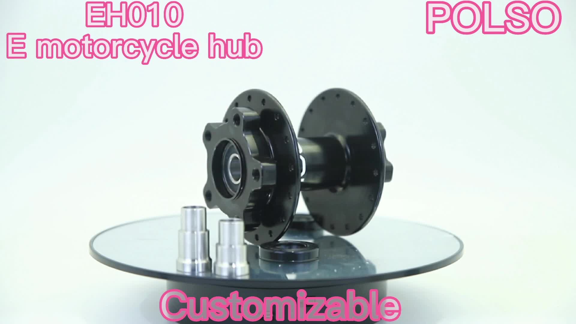 EH010 Surron CNC bearbeitetes Aluminium Anodierte Oberfläche Elektrische Motorrad -Motorrad vorderen Hinterrad -Hub1