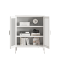 Stylish Luxury White Kitchen Cabinets with Mesh Doors: Innovative Storage Solutions for Your Dining Room Sideboard and Beyond1