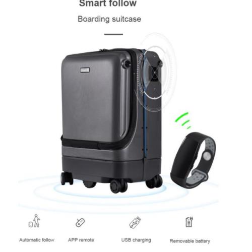 Functional smart following robot luggage will be popular in the future