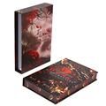 Custom Books on Demand Full Color Hardcover Sprayed Edge Novel Book Case Bound Dust Jacket Printing1