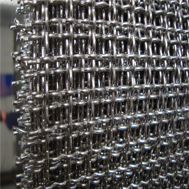 Stainless steel crimped wire mesh for factory