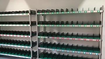 Pick to light system 