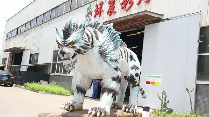 Realistic animatronic animals and animatronic monsters for sale