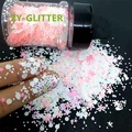 Wholesale Christmas Snow-Shaped Glitter Powder in Bulk: Polyester and Mix Shapes Material1