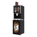 Hot Sale Drink Vending Machine For Coffee With Three Canisters & Optional Base Cabinet1
