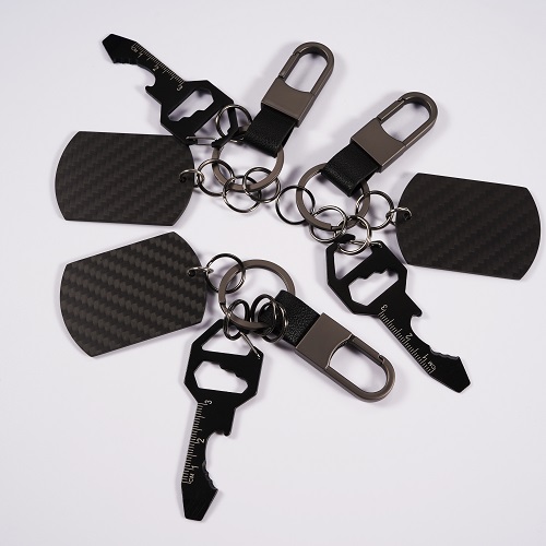 Keychain de carbono