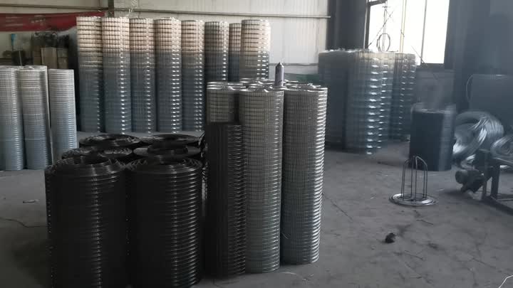 Paño de hardware de malla soldado de pvc galvanizado