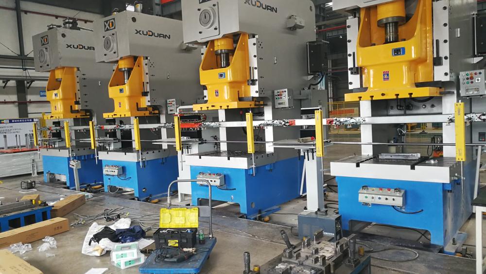 Jining KELI photoelectronic safety light curtain site installation