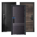 Modern Strong Exterior Metal Entry Doors for House Security1
