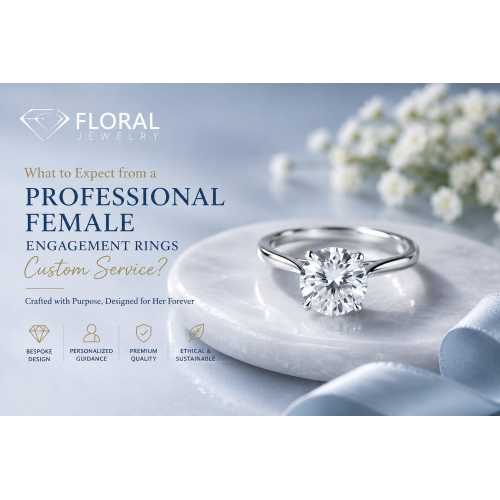 Ano ang Aasahan mula sa Custom na Serbisyo ng Propesyonal na Female Engagement Rings?