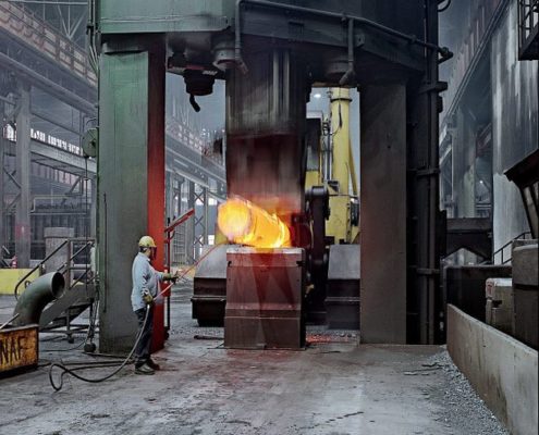 Flange forging