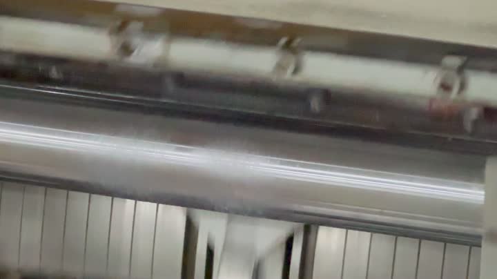 La fábrica de bolsas de papel produce video de bolsas de papel