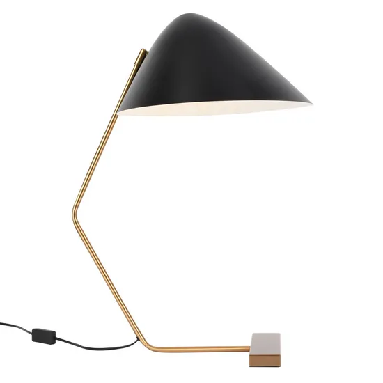 Lámpara de mesa LED nórdica elegante para decoración moderna de dormitorio1