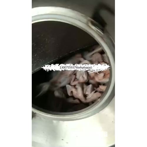 chicken meat vacuum tumbler machine.mp4