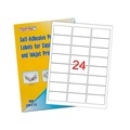 Custom White A4 Adhesive Sticker Sheets for Printing Barcode Labels1