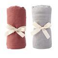 47 x 47 Inches Unisex Baby Swaddle Wrap - Soft Silky Bamboo Muslin Receiving Blanket for Boys and Girls1