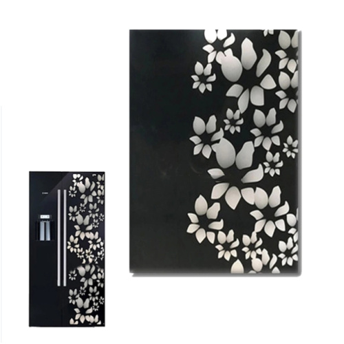 Application of Laminated Steel Sheet with Flowers in Refrigerators
