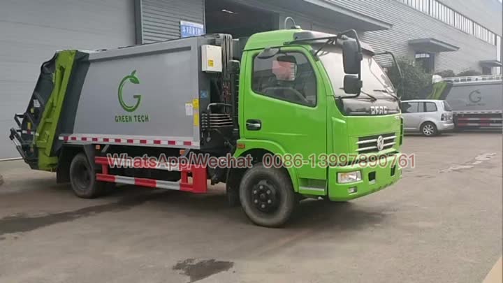 8cbm garbage truck