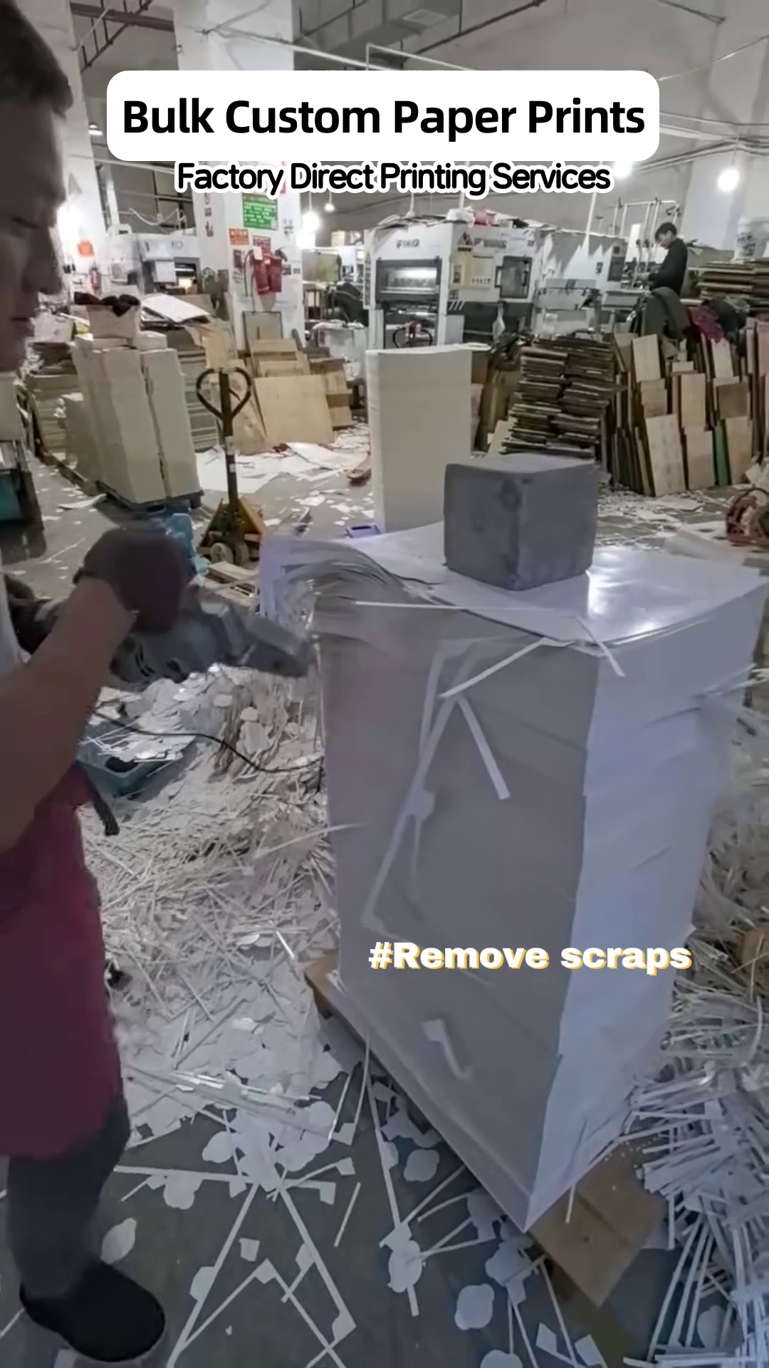 Papeterie papier fiable produite en série à partir de lignes de production internes complètes