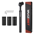 WAKE Bike Seat Posts - Adjustable Aluminum Seatpost for MTB and Road Bikes1