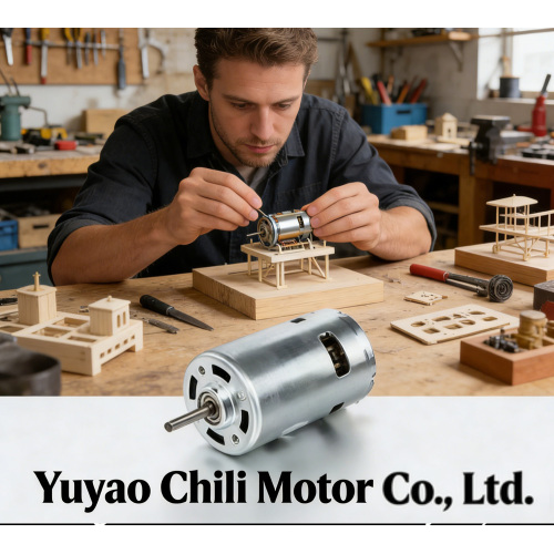 มอเตอร์กระแสตรงประสิทธิภาพสูงสำหรับโครงการอุตสาหกรรม DIY