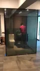 Salle de bain LCD en verre électronique à la mode