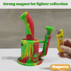 Pipa Air Waxmaid Magneto S Honeycomb Percolator Dengan Magnet Kuat di Slaid