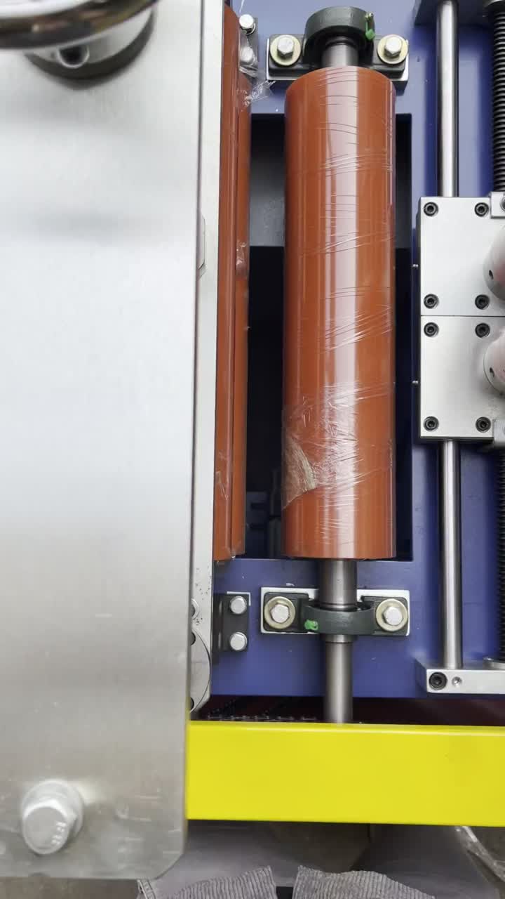 machine de rubanage de film en aluminium